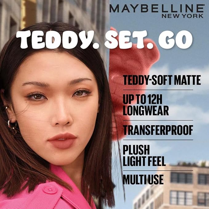Maybelline New York Superstay Teddy Tint - Lip and Cheek Color - Image 3