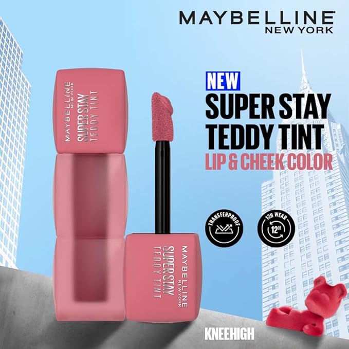 Maybelline New York Superstay Teddy Tint - Lip and Cheek Color - Image 2